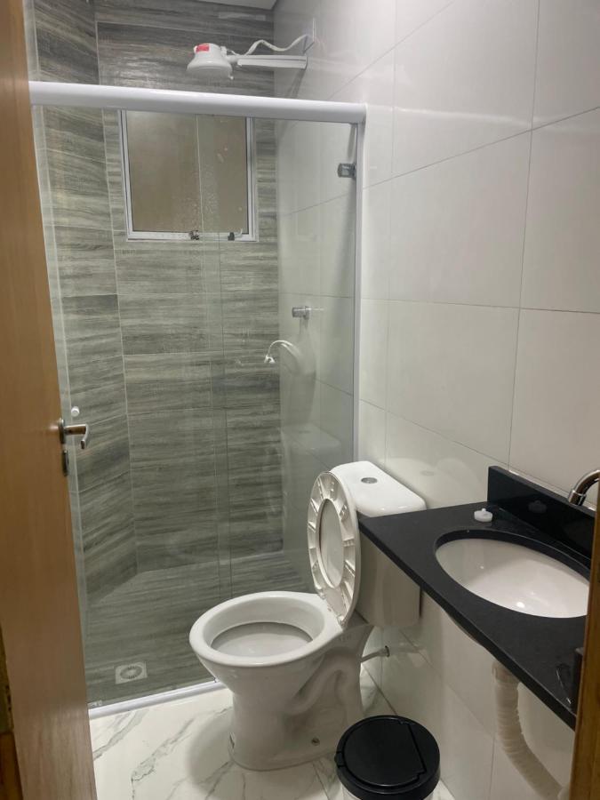 Casa Novinha - Praia Grande - Mirim - 3 Quadras Da Praia Wi-Fi Villa Dış mekan fotoğraf