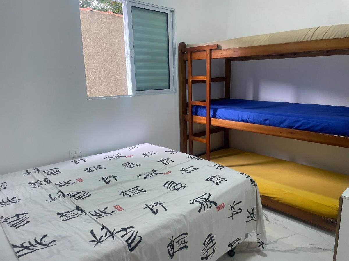 Casa Novinha - Praia Grande - Mirim - 3 Quadras Da Praia Wi-Fi Villa Dış mekan fotoğraf