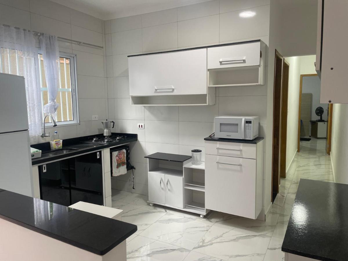 Casa Novinha - Praia Grande - Mirim - 3 Quadras Da Praia Wi-Fi Villa Dış mekan fotoğraf